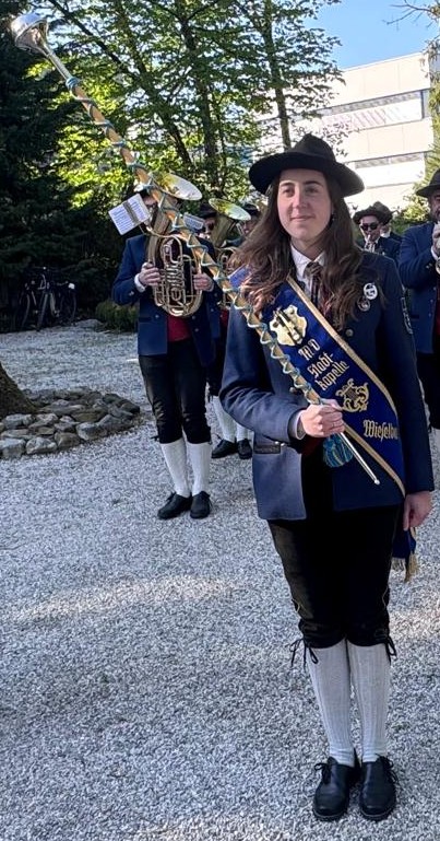 Marscschstabführerin Katharina Grießler